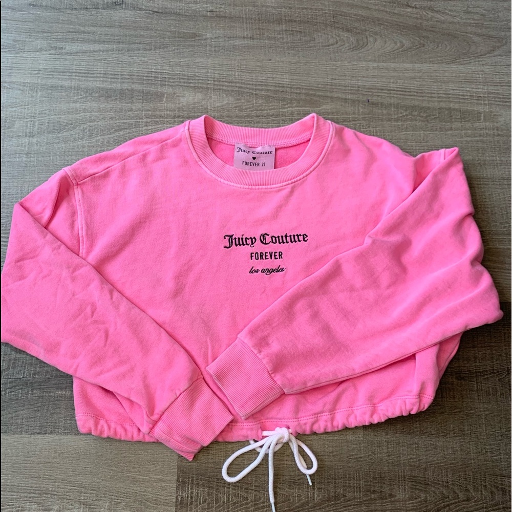 Juicy Couture X Forever 21 sweatshirt